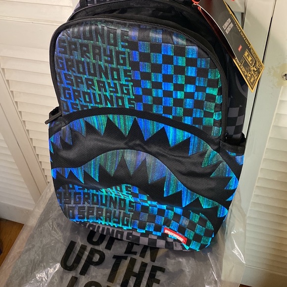 🥳HPx3🎉| Sprayground 🦈 Fiber Optic Light-Show Backpack…🎒 - Picture 12 of 17